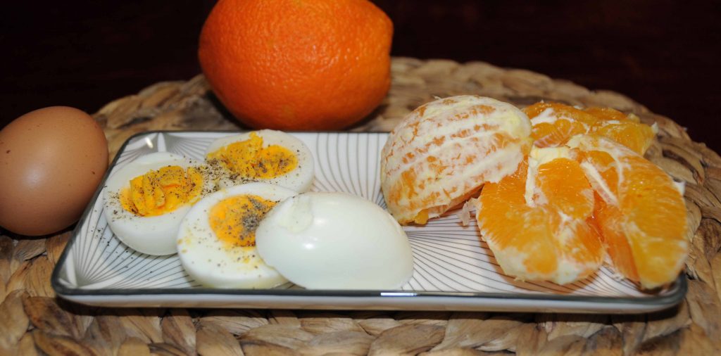 δίαιτα με αυγά και πορτοκάλια)