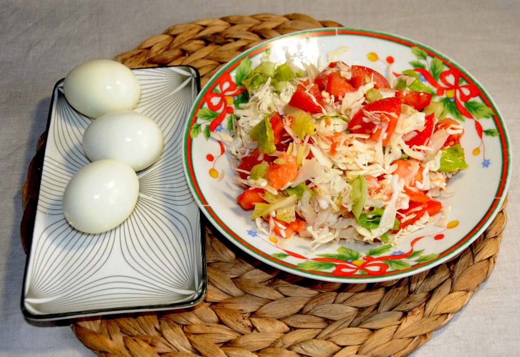 Δίαιτα δυο εβδομάδων με βάση το αυγό - μεσημεριανο - Two Week Egg Lunch diet
