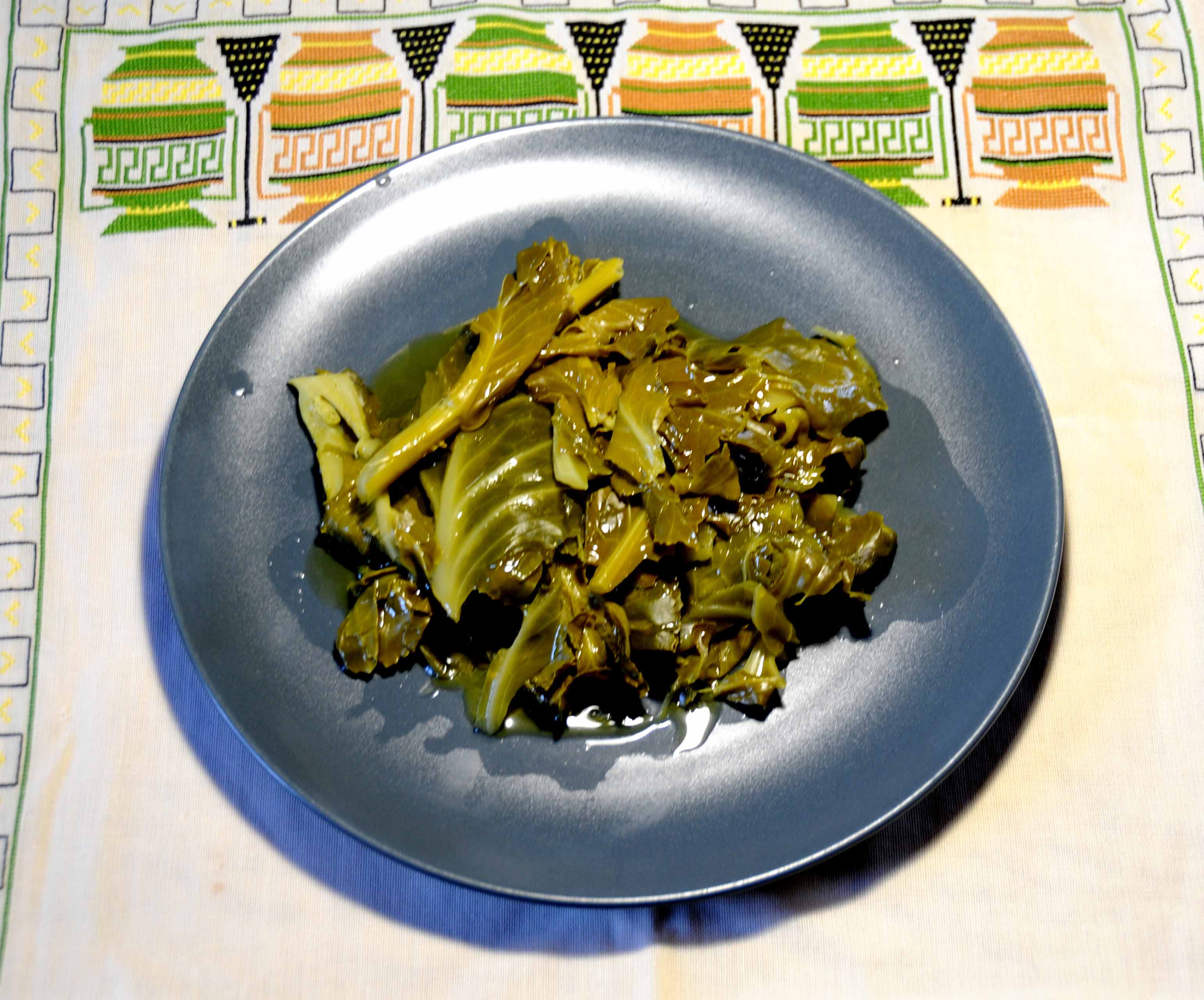 Λαχανίδες βραστές - Boiled Cabbage