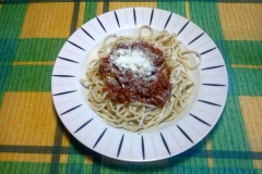 Μακαρόνια με κιμά - Spaghetti with Minced Meat