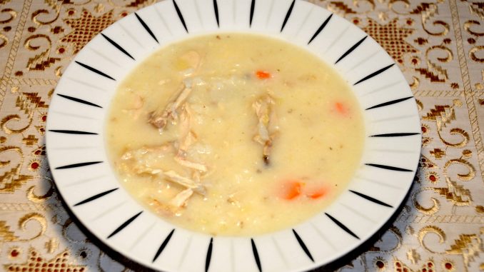 Κοτόσουπα με στήθος κοτόπουλου - Chicken soup with chicken breast