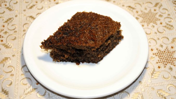 Παντεσπάνι με κακάο - Sponge cake with cocoa