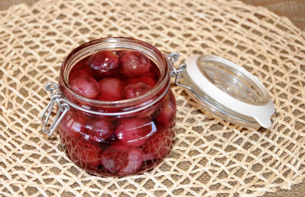 Κομπόστα σταφύλι φράουλα - Compote Red Globe Grapes