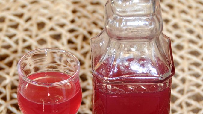 Λικέρ σταφύλι φράουλα - Red Globe Grapes with Seed Liqueur