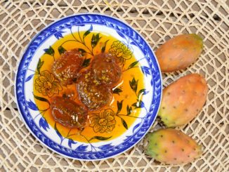 Γλυκό κουταλιού φραγκόσυκο - prickly pear Preserve