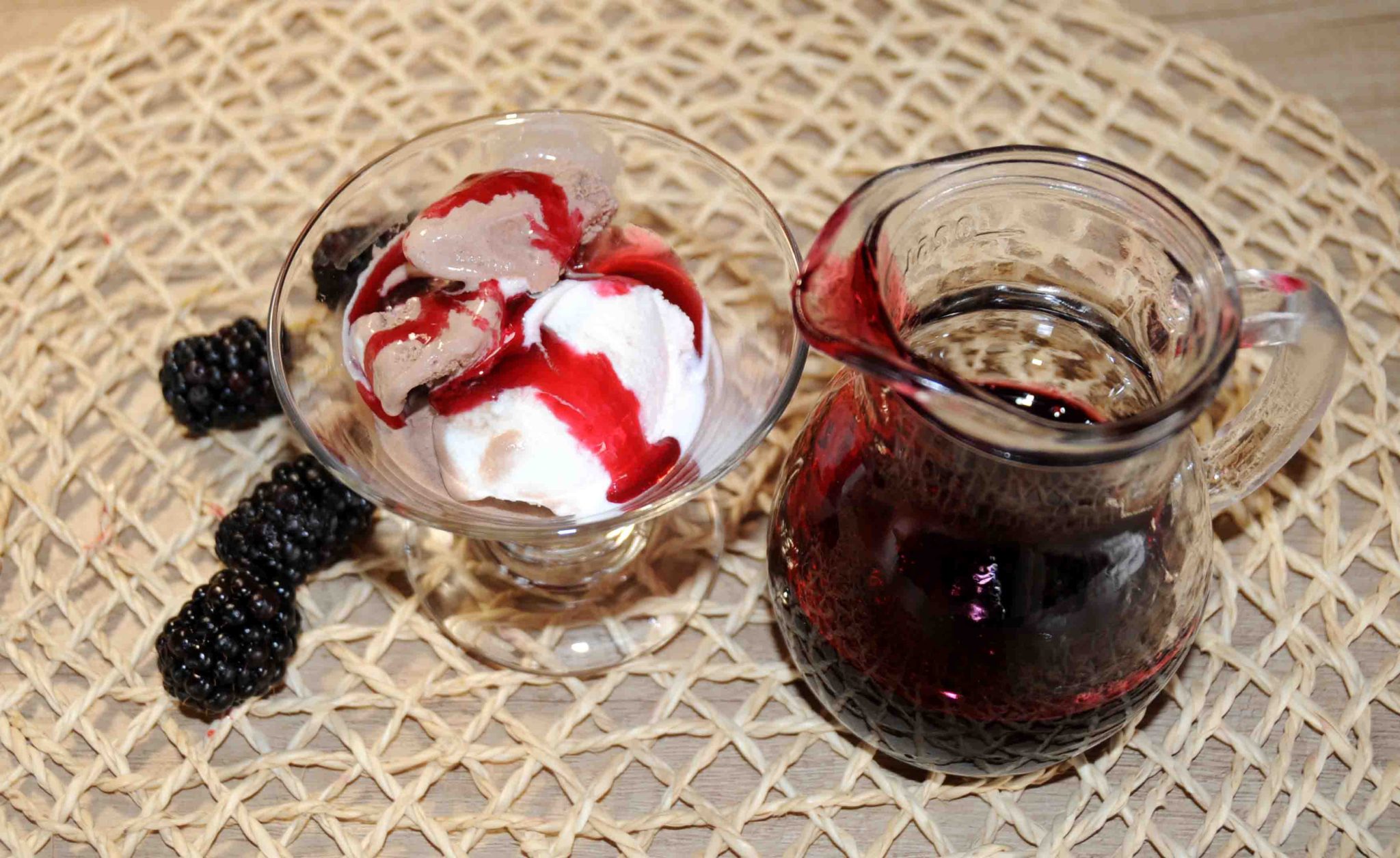 Σιρόπι από μαύρο βατόμουρο - Της Κατερινας οι συνταγες