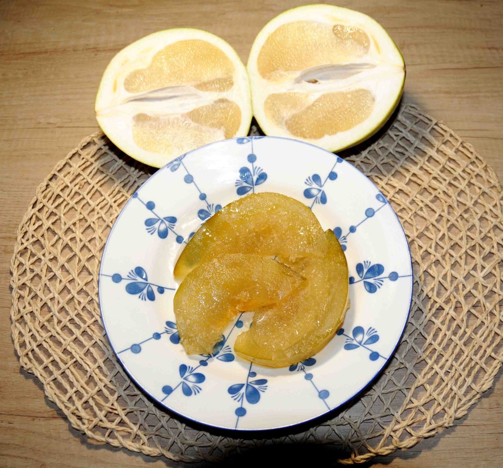 Γλυκό κουταλιού φράπα ή Πομέλο - pomelo shaddock Preserve