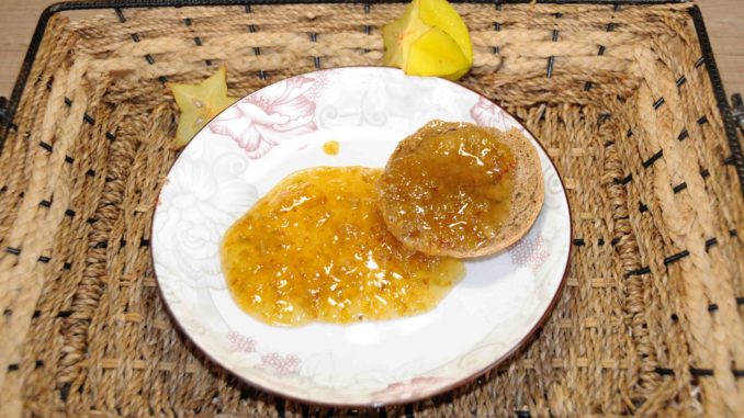 Μαρμελάδα καραμπόλα σταρ - Carambola or star fruit Jam