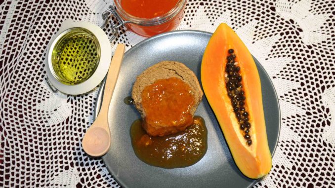 Μαρμελάδα παπάγια - Papaya jam